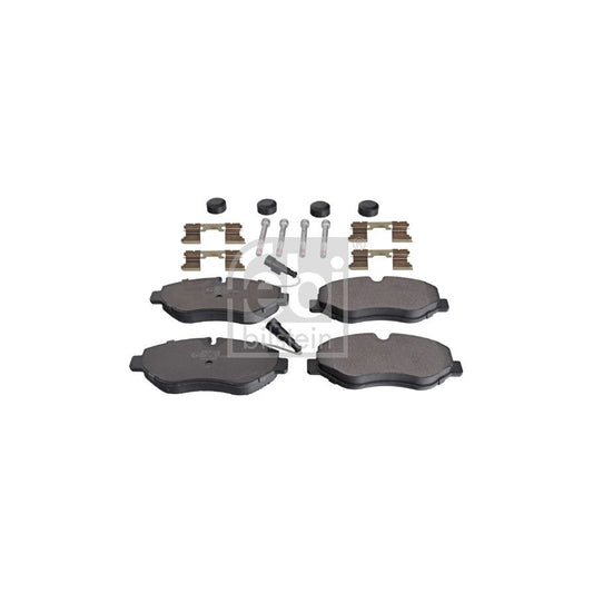 Febi Bilstein 116256 Brake Pad Set Front Axle Incl Wear Warning Contact With Attachment Material