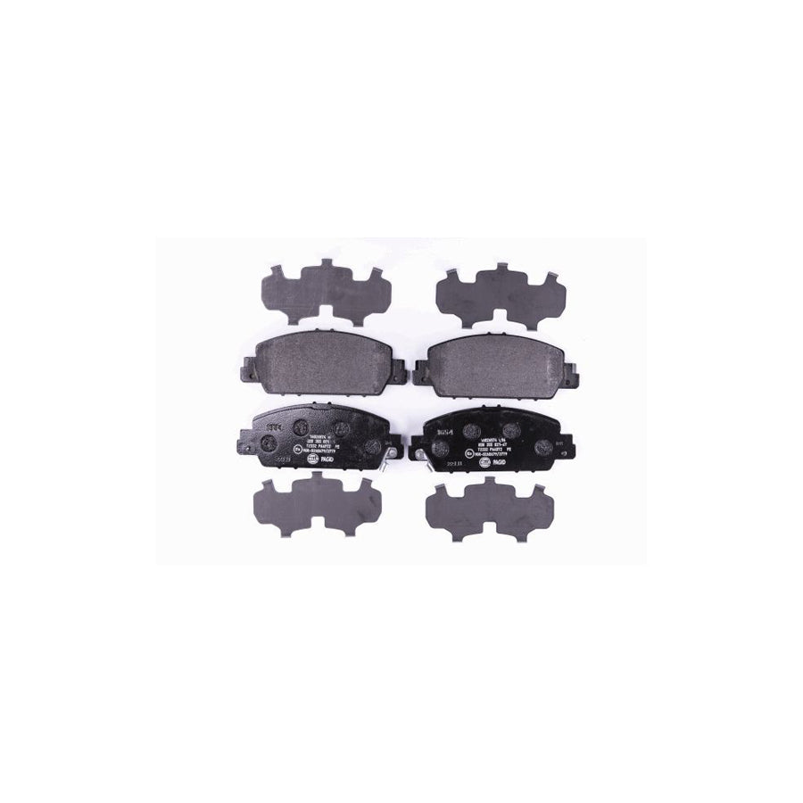 Hella 8DB 355 021 471 Brake Pad Set With Acoustic Wear Warning