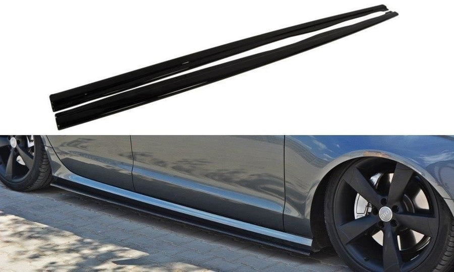 Maxton Design AU-A6-C7-SLINE-SD1T Side Skirts Diffusers Audi S6 / A6 S-Line C7 | Duco Car Parts UK Car Parts