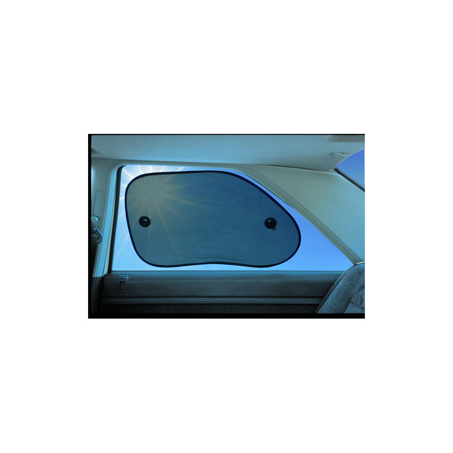 Carlinea 463543 Car sun shade Clear/black, Quantity: 2
