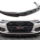 Maxton Design AU-A6-C8-FD2T Front Splitter V.2 Audi A6 C8 | Duco Car Parts UK Car Parts
