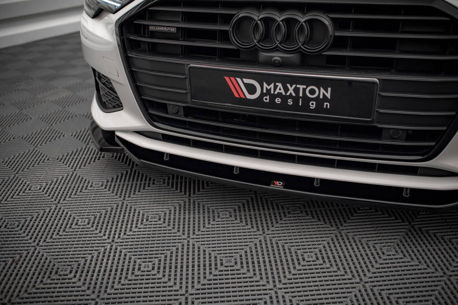 Maxton Design Audi A6 C8 Front Splitter V.1