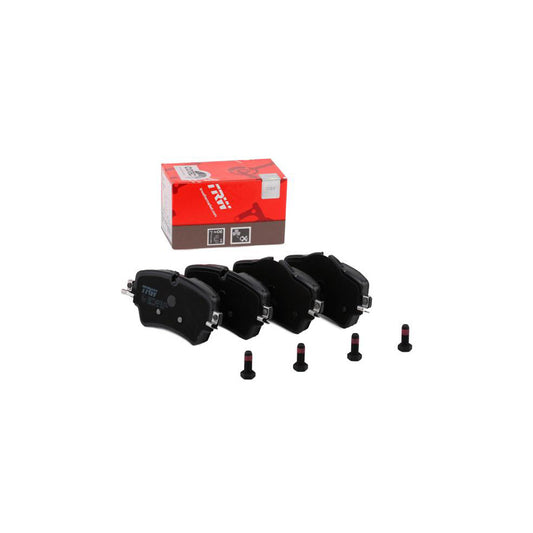 TRW Gdb2087 Brake Pad Set Prepared For Wear Indicator With Brake Caliper Screws With Accessories