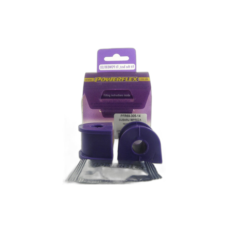 Powerflex PFR69-305-14 Subaru Rear Anti Roll Bar To Chassis Bush 14mm (Inc. Legacy & Impreza) | Duco Car Parts UK Car Parts
