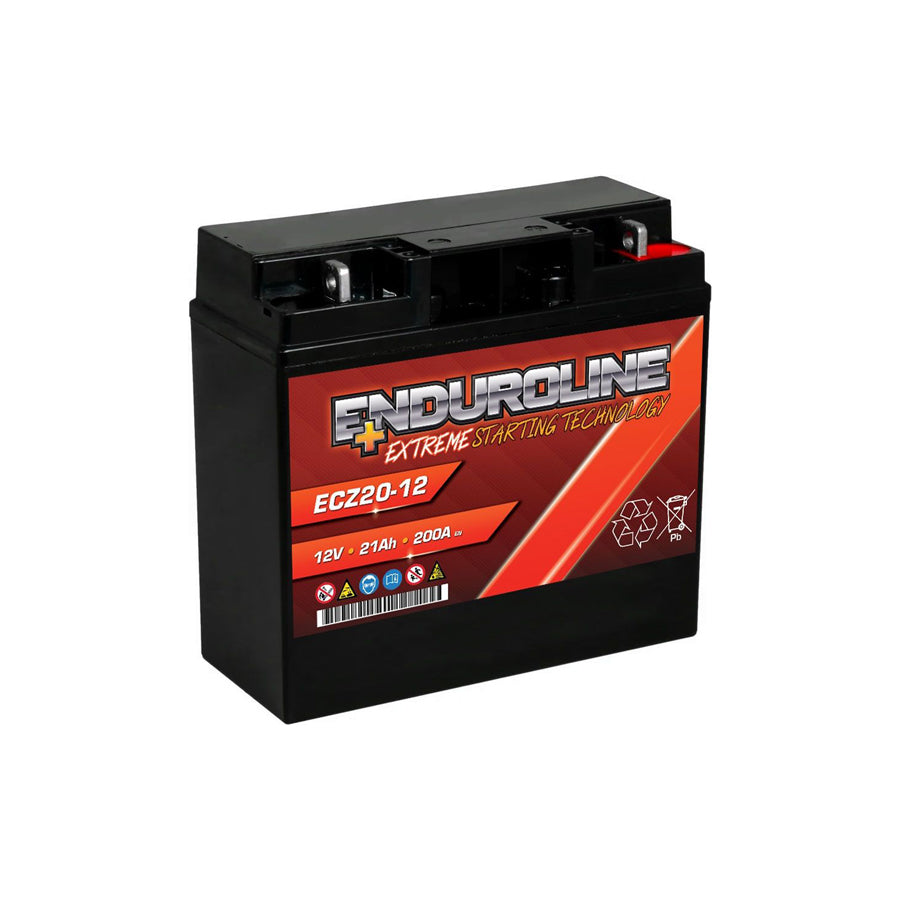 Enduroline ECZ20-12 GEL Motorcycle Battery 21Ah