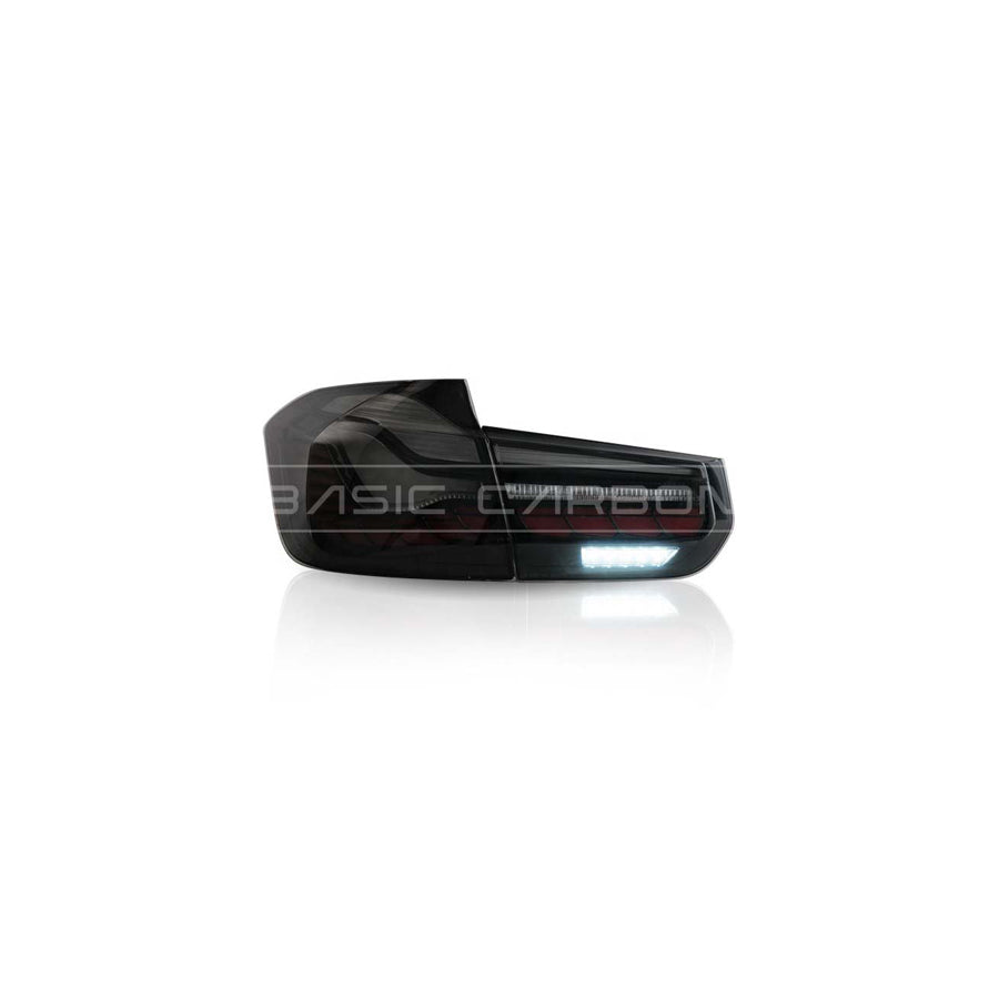 Basic Carbon BMW F30 F35 F80 GTS Style LED Tail Lights (Inc. 330i, 335i, 340i & M3)