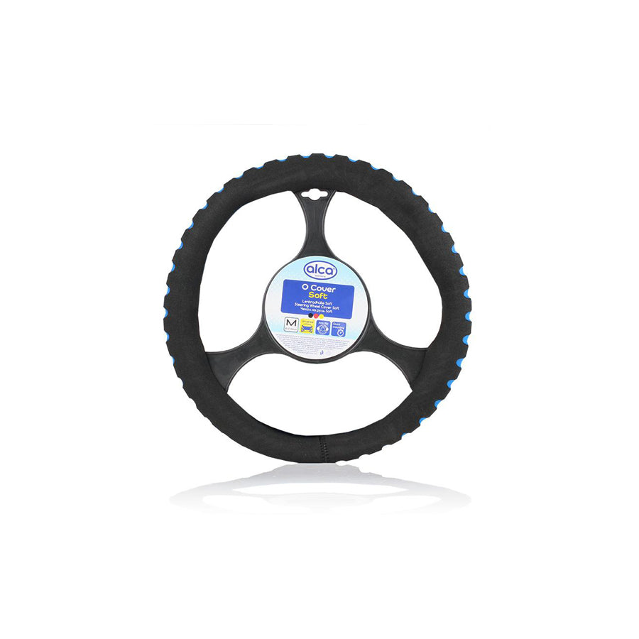 ALCA SOFT 596400 Steering wheel cover Blue, ?: 37-39cm, PVC