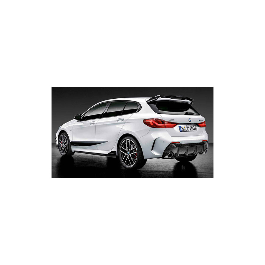 Genuine BMW M Performance F40 F70 High-Gloss Black Roof Edge Spoiler (Inc. 118i, 120dx & M135i)
