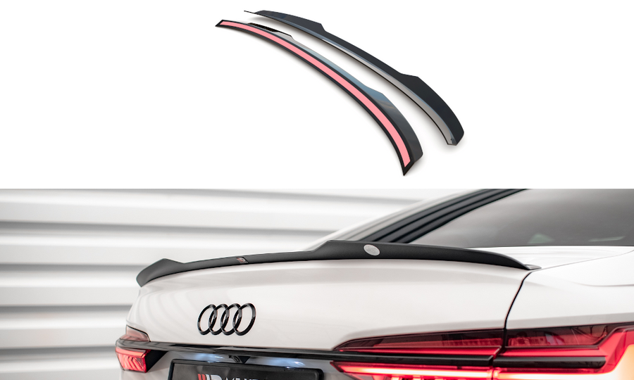 Maxton Design AU-A6-C8-CAP1T Spoiler Cap Audi A6 Sedan C8 | Duco Car Parts UK Car Parts
