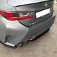 Maxton Design Lexus RC Central Rear Splitter (without vertical bars)