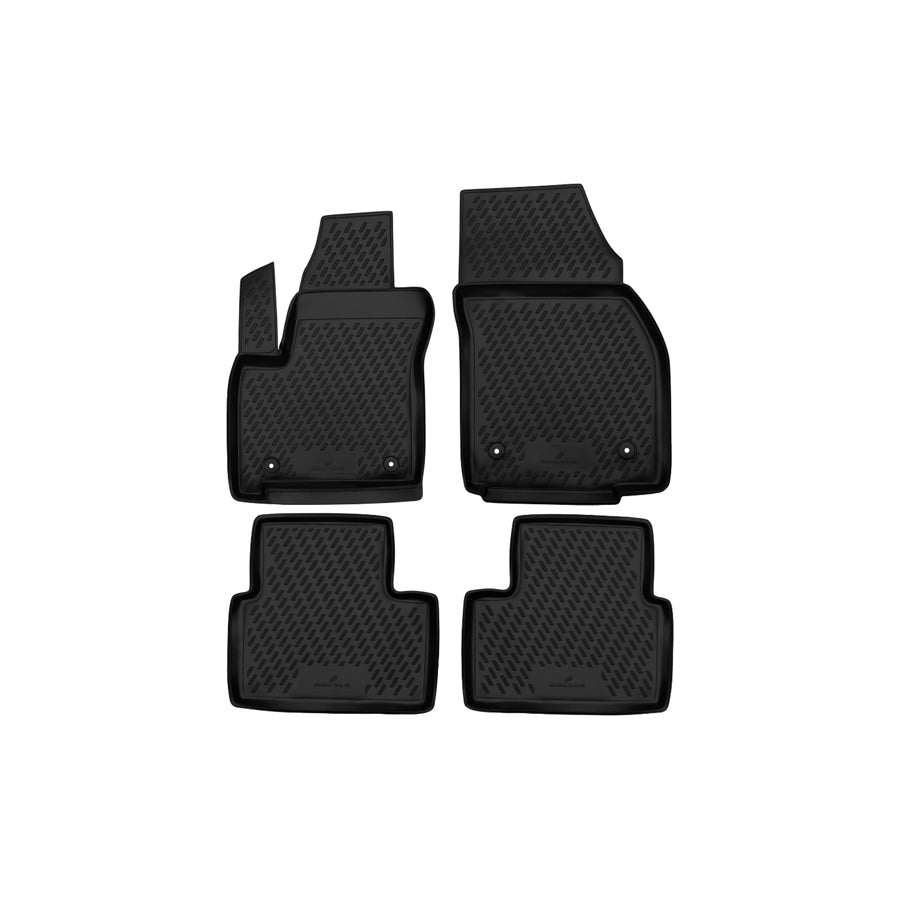 WALSER Tailored, XTR 75111 Floor mat set Front and Rear