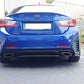 Maxton Design Lexus RC Central Rear Splitter (without vertical bars)