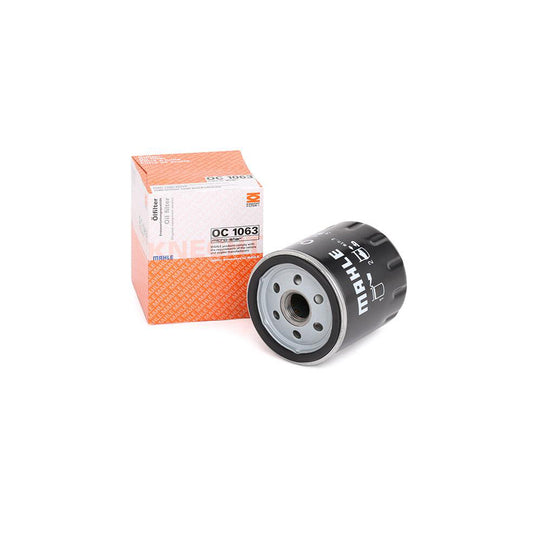 MAHLE ORIGINAL OC 1063 Oil Filter Spin-on Filter, with one anti-return valve