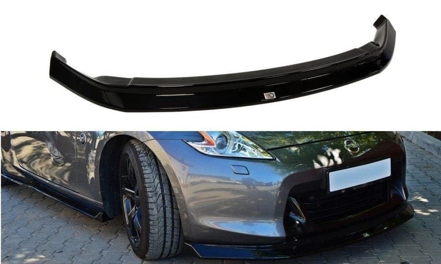 Maxton Design NI-370-FD1T Front Splitter Nissan 370Z | Duco Car Parts UK Car Parts
