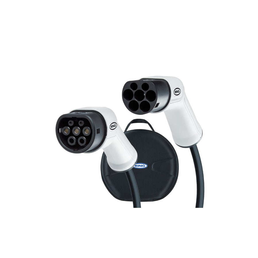 RING RCC23P05 Charging cable Charging coupler type 2, Charging plug type 2, 32A, 22kW, Phases 3, IP65
