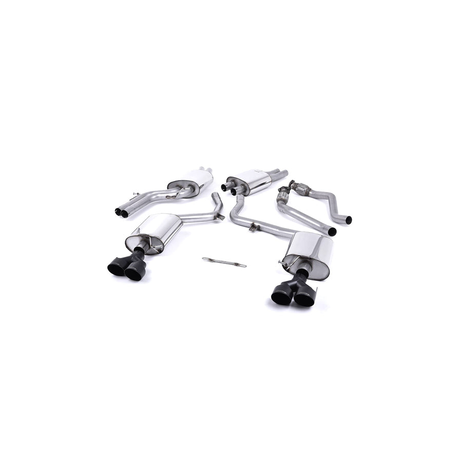 MillTek Audi B8.5 S5 Resonated Cat-Back Exhaust
