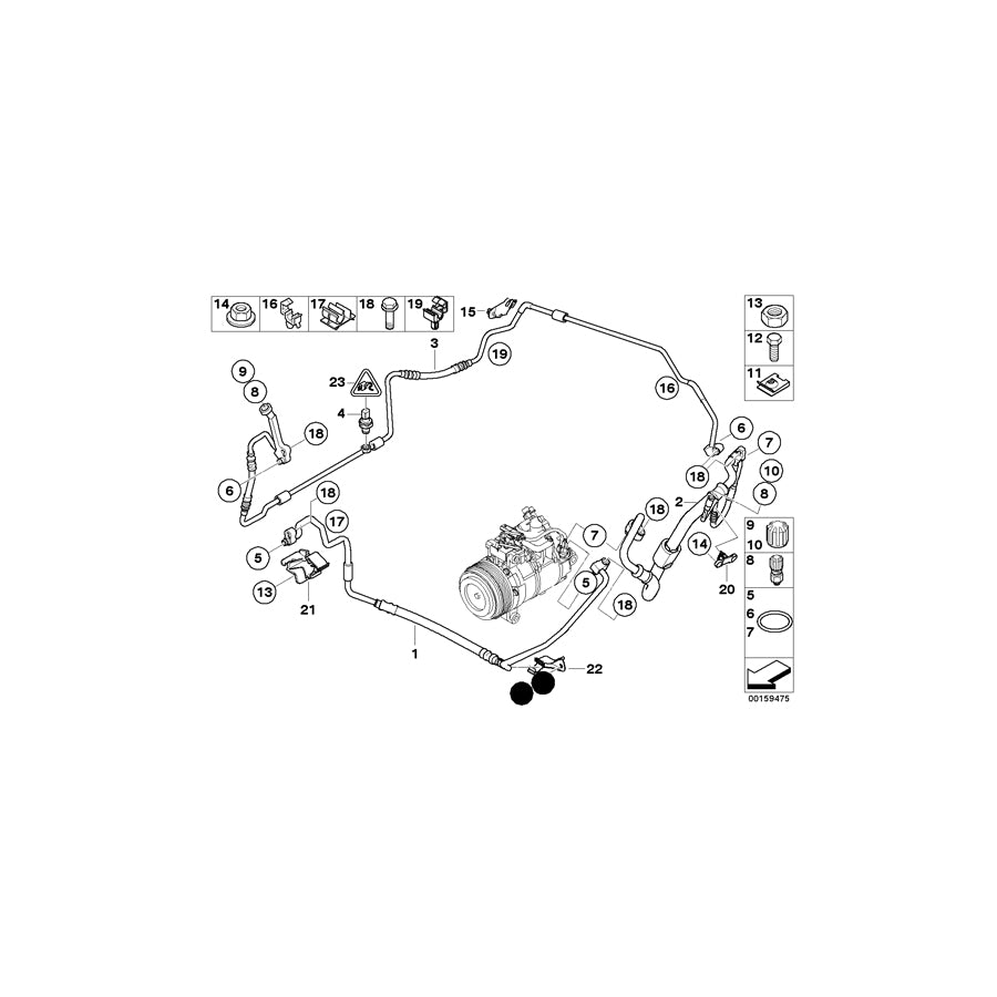 Genuine BMW 11427789289 F21 E61 Clip Nut M6-ZNS3 (Inc. X1 25dX, 730dX & Cooper D 2.0) | Duco Car Parts UK Car Parts