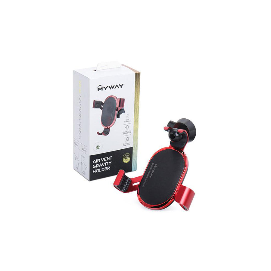 CARMOTION 63062RD Car phone holder 65-85 mm, with ball joint, air vent, universal