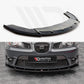 Maxton Design SE-IB-3-CU-FD2T Front Splitter V.2 Seat Ibiza Cupra MK3 (2004-2008) | Duco Car Parts UK Car Parts