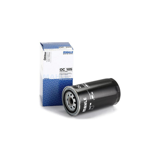 MAHLE ORIGINAL OC 105 Oil Filter Spin-on Filter, with one anti-return valve