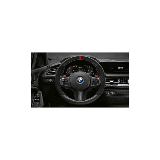 Genuine BMW M Performance F40 F44 G20 G29 Leather Carbon Steering Wheel Cover (Inc. M135ix, , M235iX, M340i & Z4 M40i)
