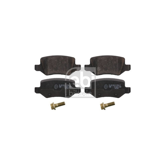 Febi Bilstein 16525 Brake Pad Set Rear Axle Excl Wear Warning Contact With Bolts Screws