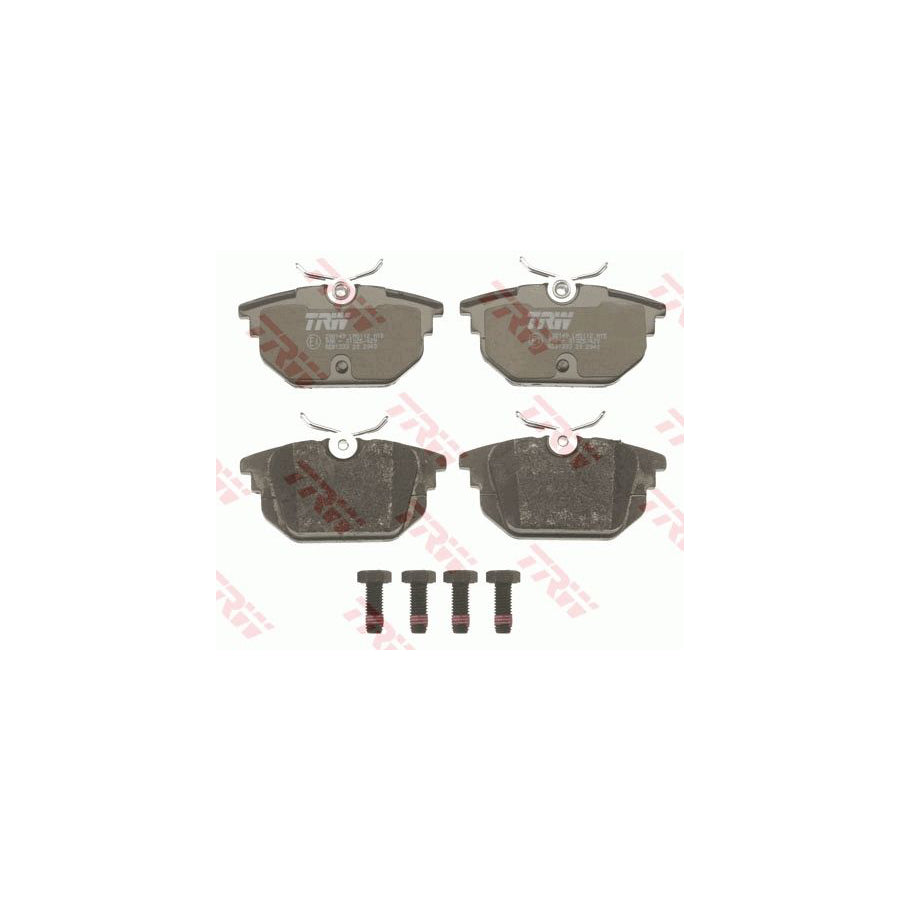TRW Cotec Gdb1333 Brake Pad Set Not Prepared For Wear Indicator With Brake Caliper Screws With Accessories