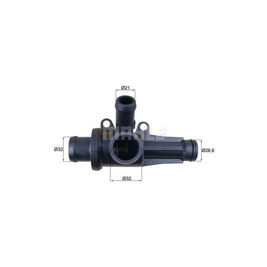 MAHLE ORIGINAL TH 45 87 Engine thermostat Opening Temperature: 87°C, with seal