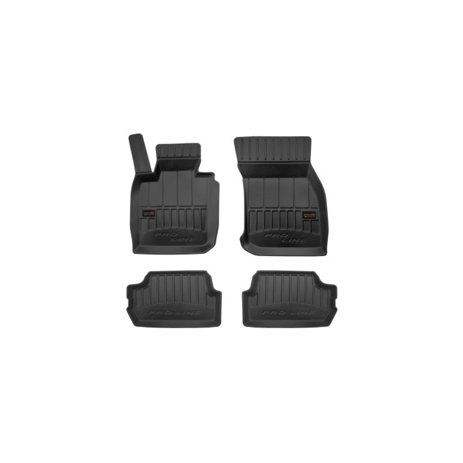 FROGUM 3D408661 Floor mat set for MINI Hatchback (F56) Elastomer, Front and Rear, Quantity: 4, Black