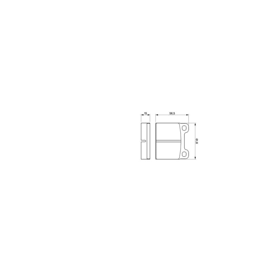 Bosch 0986460346 Brake Pad Set With Mounting Manual BP496