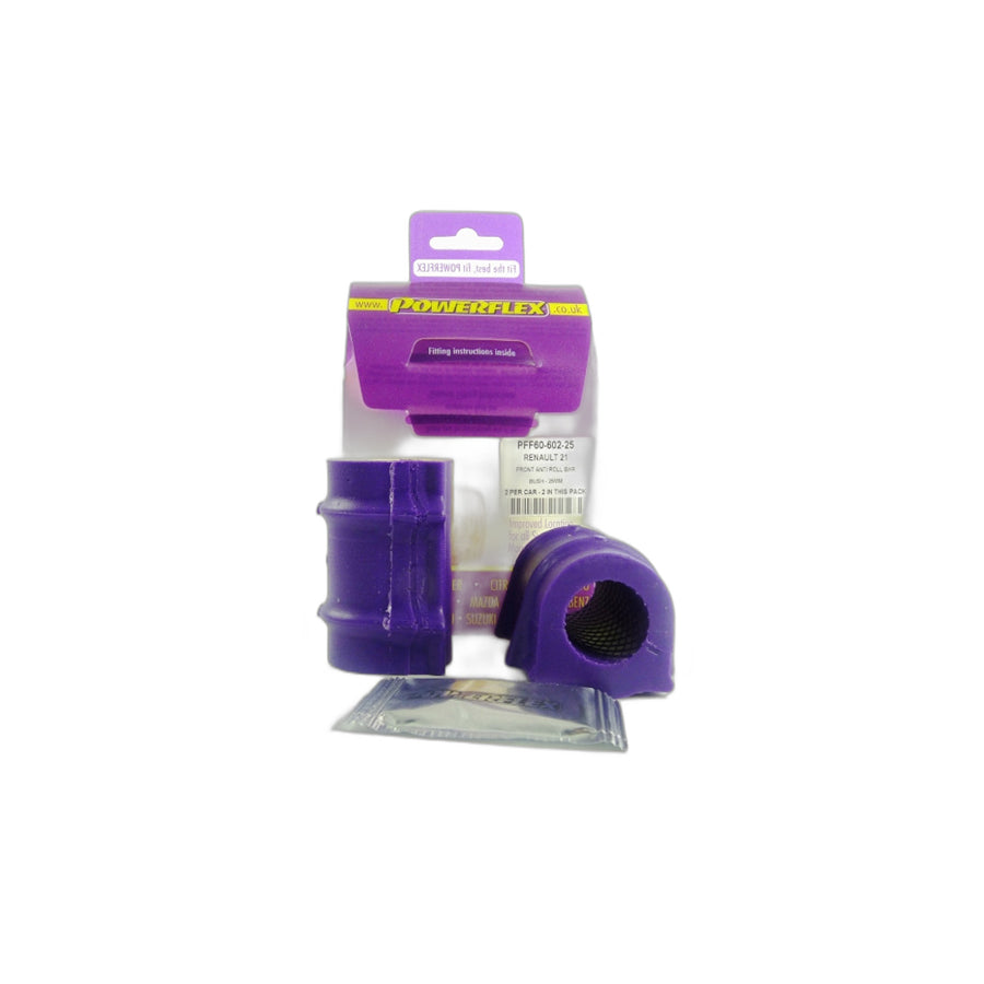 Powerflex PFF60-602-25 Renault 21 Front Anti Roll Bar Bush 25mm | Duco Car Parts UK Car Parts