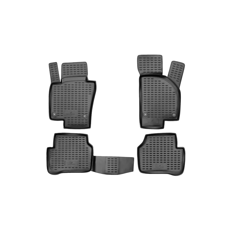 WALSER XTR 75074 Floor mat set Front and Rear