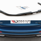 Maxton Design AU-A6-C8-SLINE-RD1T+RD2T Central Rear Splitter (with vertical bars) Audi A6 S-Line C8 Avant | Duco Car Parts UK Car Parts