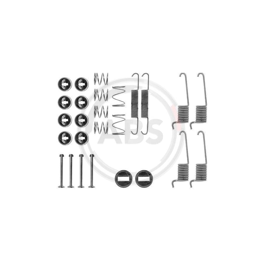 A.B.S. 0714Q Accessory Kit, Brake Shoes | Duco Car Parts UK Car Parts