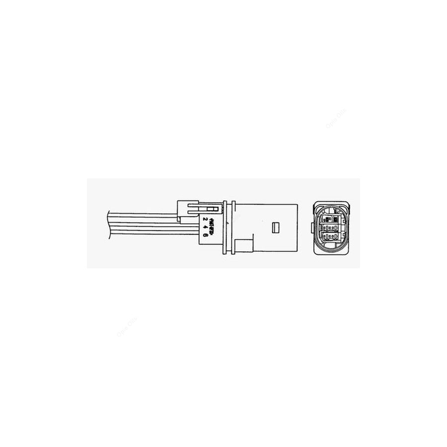 NTK Lambda Sensor - Oxygen / O2 Sensor UAA0002-FA001 (NGK 93808)