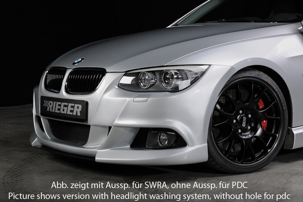 Rieger 00053452 BMW 3 Series E92 E93 Front Bumper