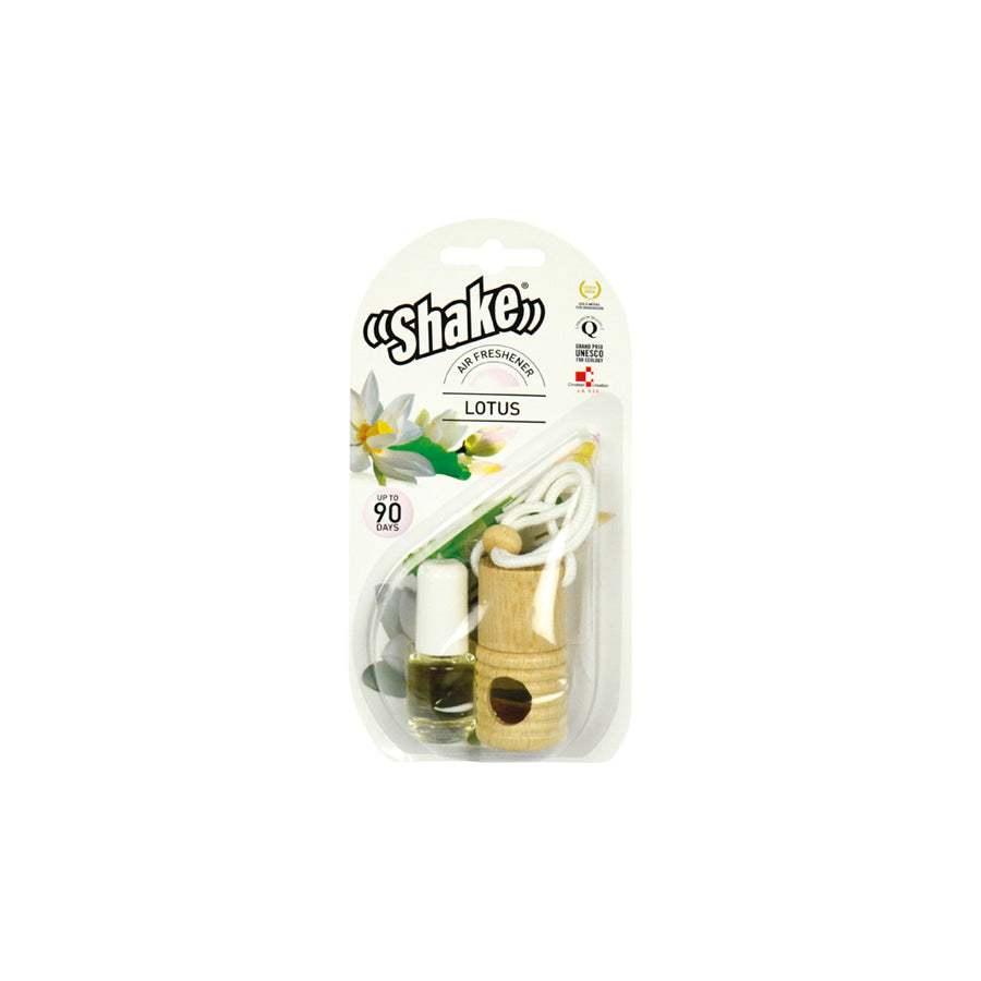 Shake Floral, Refill, up to 90 days, Shake 1710774 Car air freshener Blister Pack, Bottle, Contents: 4.5ml, with sealing plug