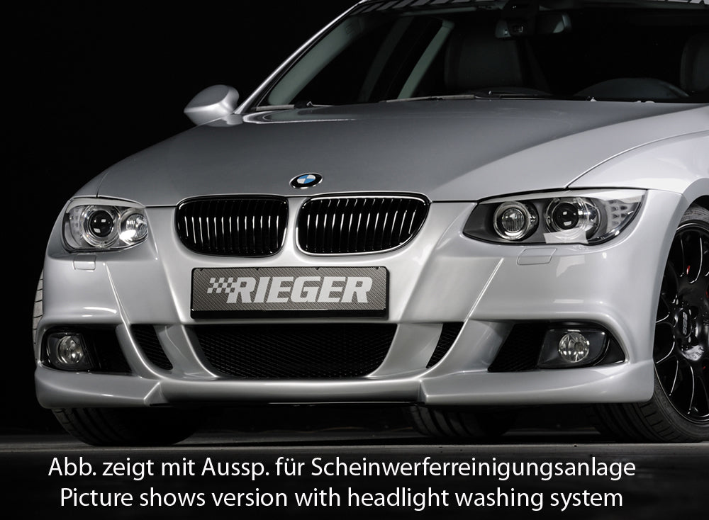 Rieger 00053451 BMW 3 Series E92 E93 Front Bumper