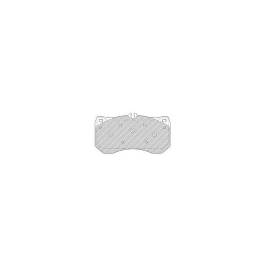Ferodo Fdb4466 Brake Pad Set Front Axle Prepared For Wear Indicator