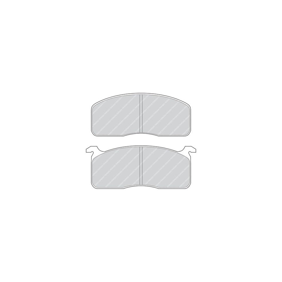 Ferodo Premier Eco Friction Fdb4386 Brake Pad Set Not Prepared For Wear Indicator Without Accessories