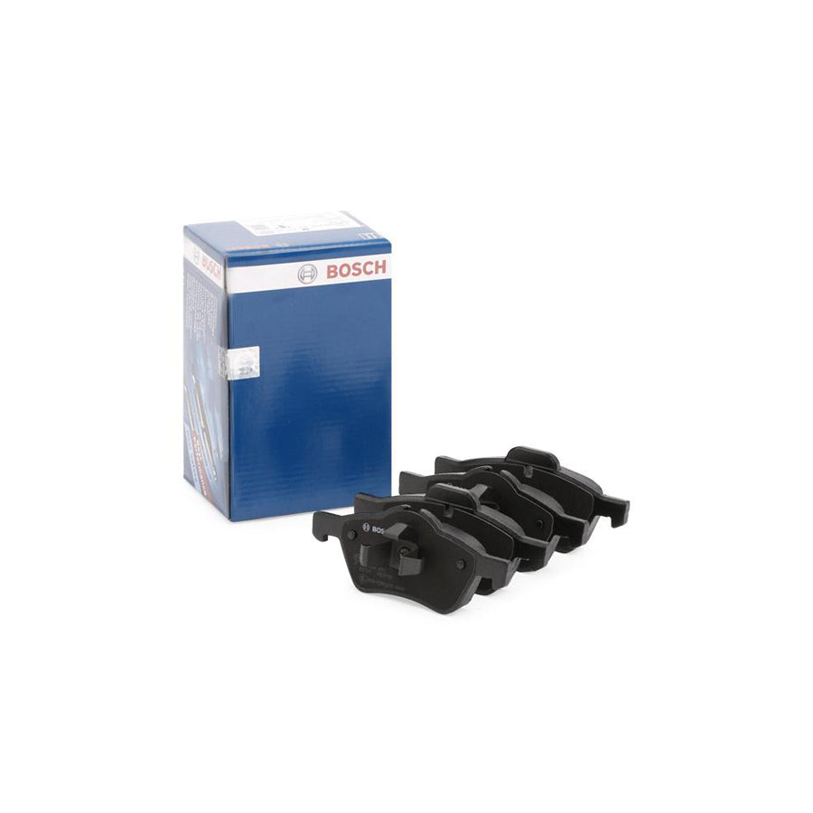 Bosch 0986424652 Brake Pad Set With Anti Squeak Plate With Mounting Manual BP368