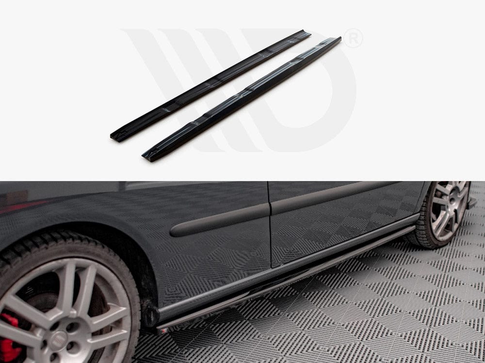 Maxton Design SE-IB-3-CU-SD1T Side Skirts Diffusers Seat Ibiza Cupra MK3 (2004-2008) | Duco Car Parts UK Car Parts