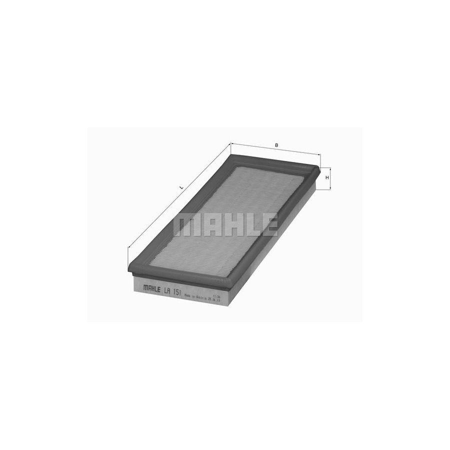 Mahle Original La151 Pollen Filter | Duco Car Parts UK Car Parts