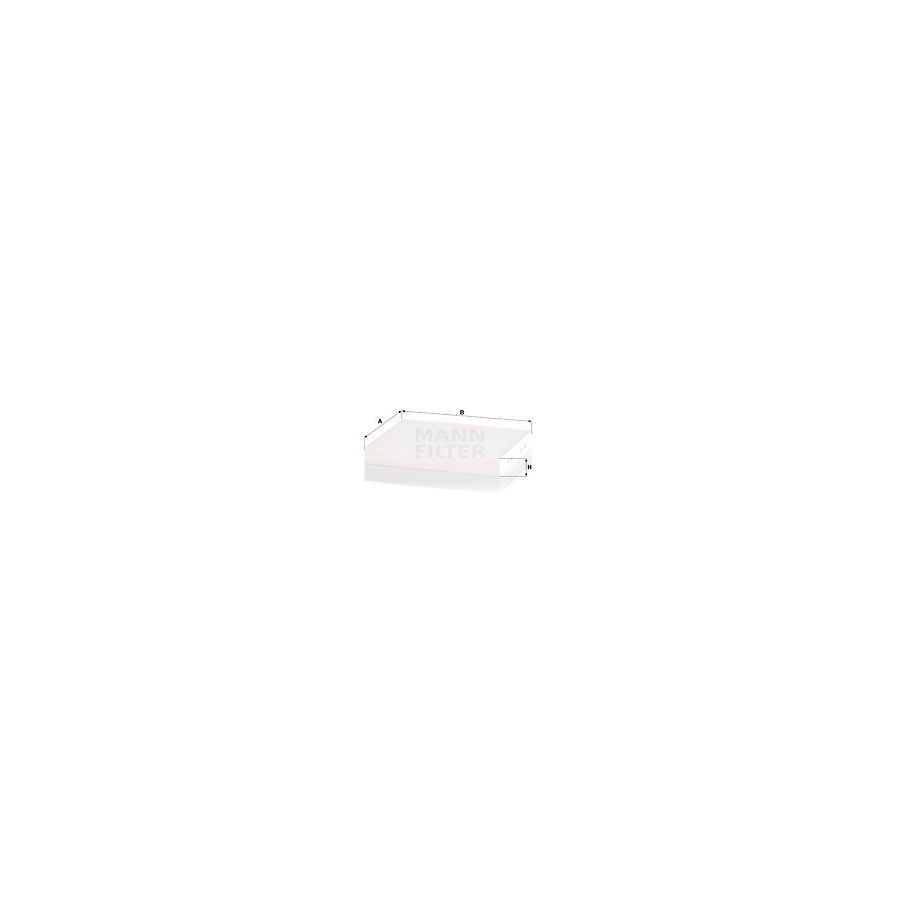 MANN-FILTER CU 24 024 Pollen filter Particulate Filter