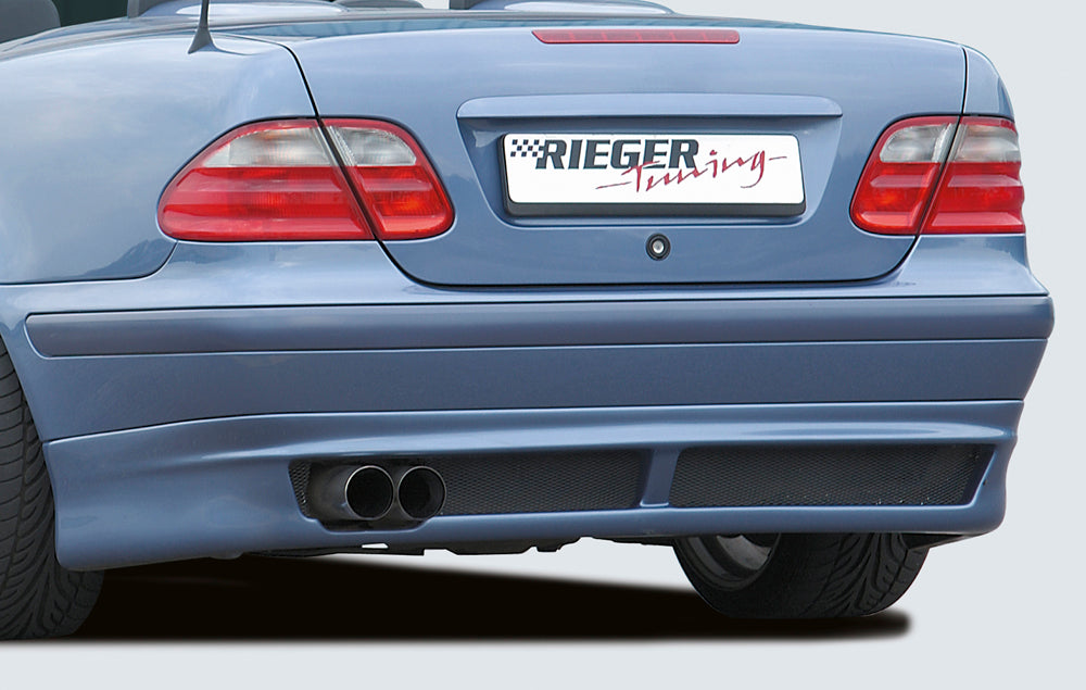 Rieger 00071005 Mercedes-Benz W208 CLK Rear Diffuser