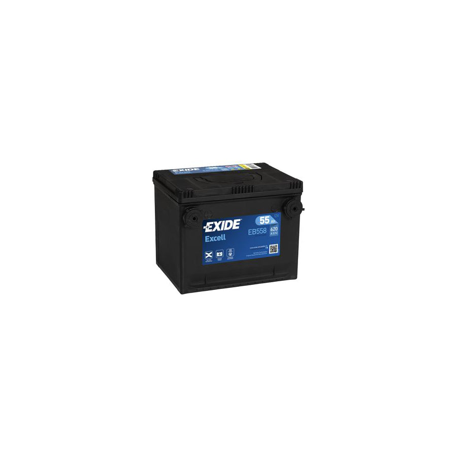 Exide EB558 Excell Car Battery WG75SE | Duco Car Parts UK Car Parts