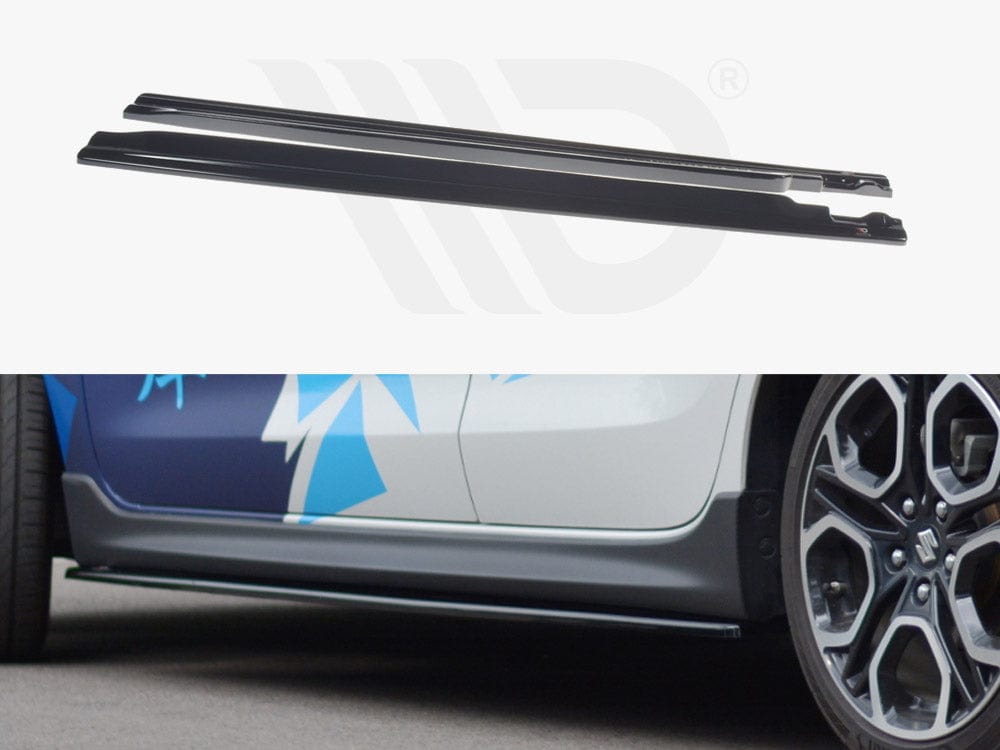 Maxton Design SZ-SW-6-SPORT-SD1T Side Skirts Diffusers Suzuki Swift 6 Sport (2018-) | Duco Car Parts UK Car Parts