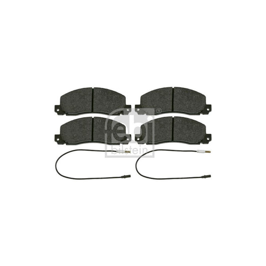 Febi Bilstein 16443 Brake Pad Set Front Axle Incl Wear Warning Contact