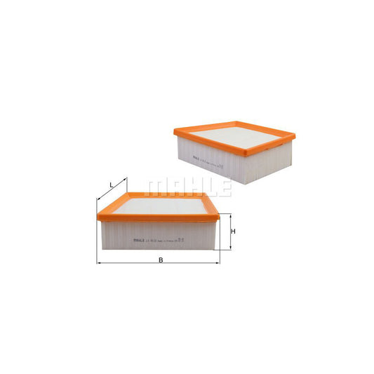 MAHLE ORIGINAL LX 4638 Air Filter Filter Insert