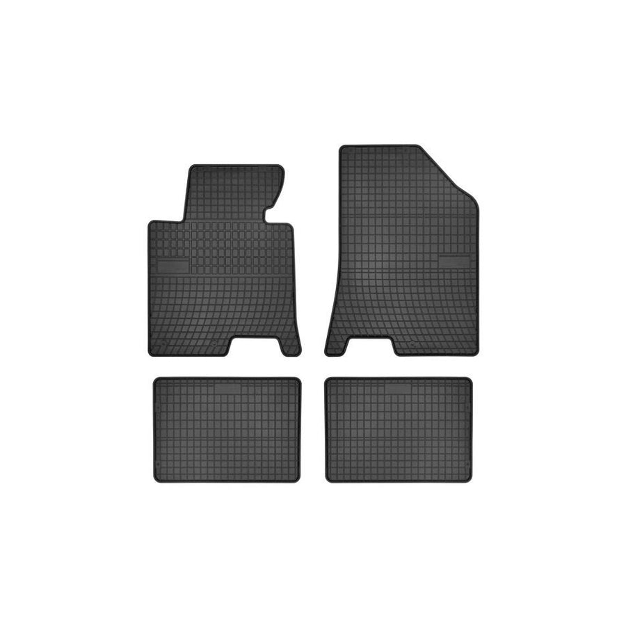 FROGUM Tailored 0431 Floor mat set for HYUNDAI i40 Saloon (VF) Elastomer, Front and Rear, Quantity: 4, Black, (LHD)